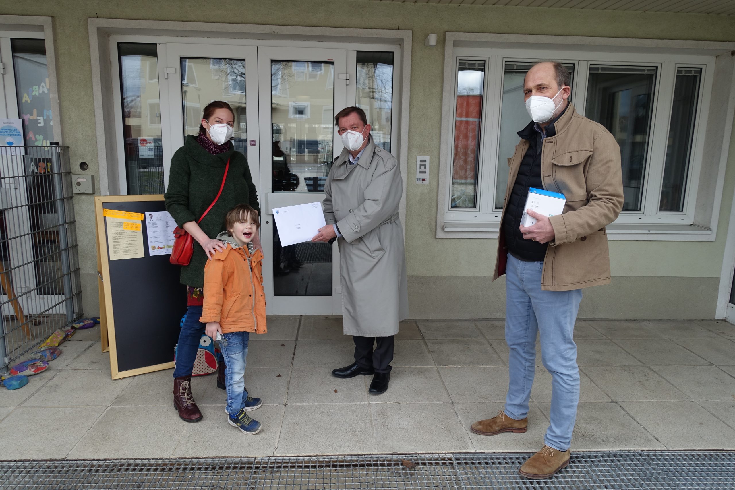  Foto zu Auch Kindergartenkinder werden getestet: Wiener Neudorf in der 